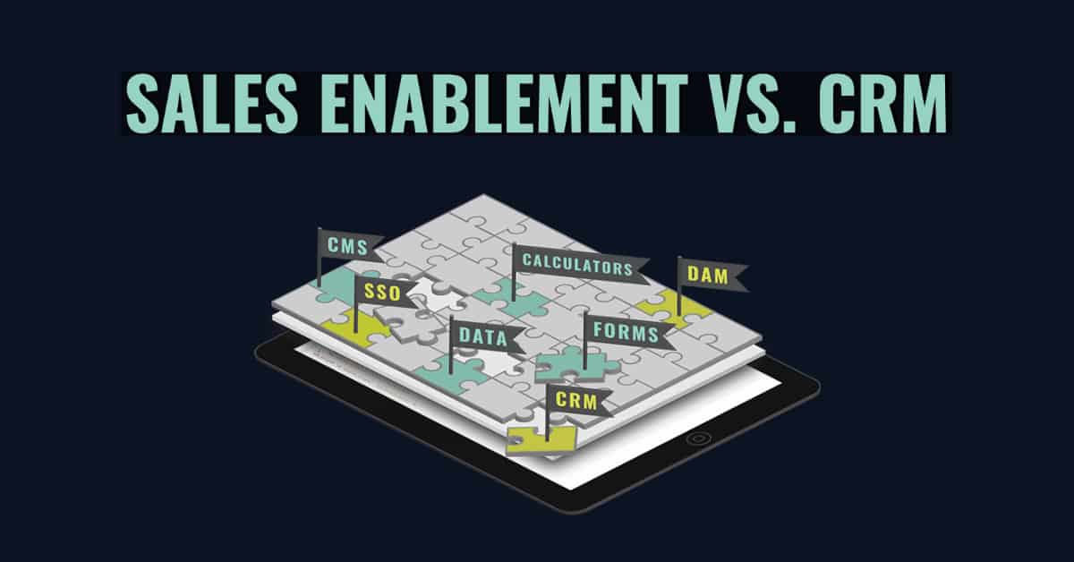 What’s the Difference Between Sales Enablement and CRM?
