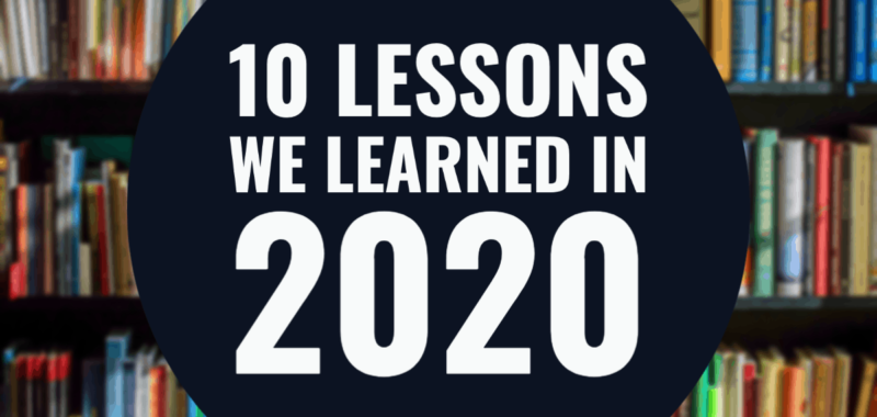10 Sales & Marketing Lessons We Learned in 2020